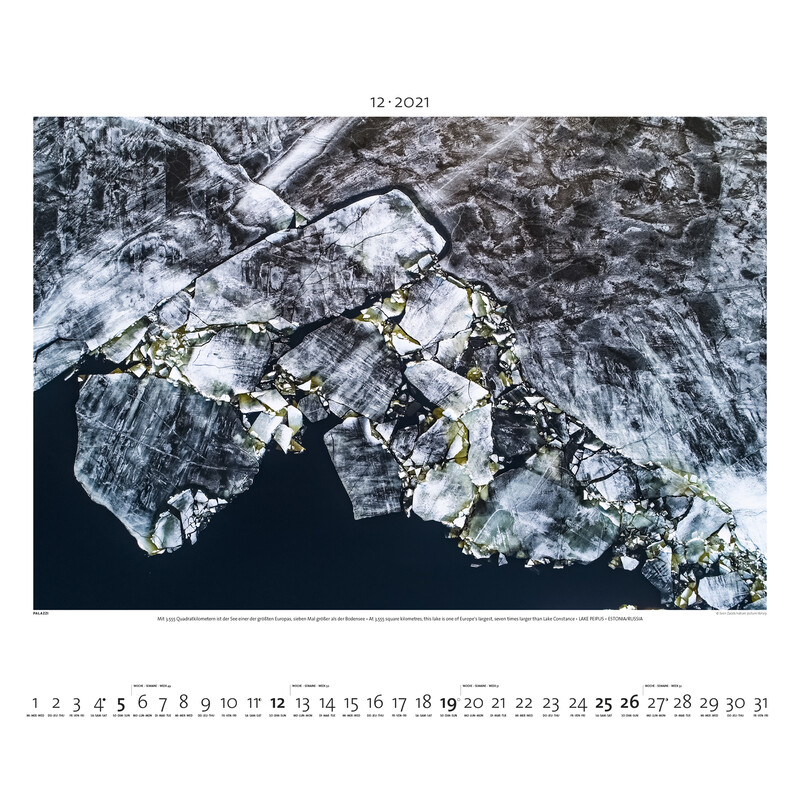 Palazzi Verlag Calendar World from Above 2021