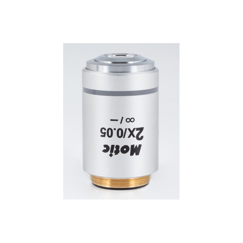 Motic Objective CCIS plan achromat. UC PL 2x/0.05 (AA=7.2mm)