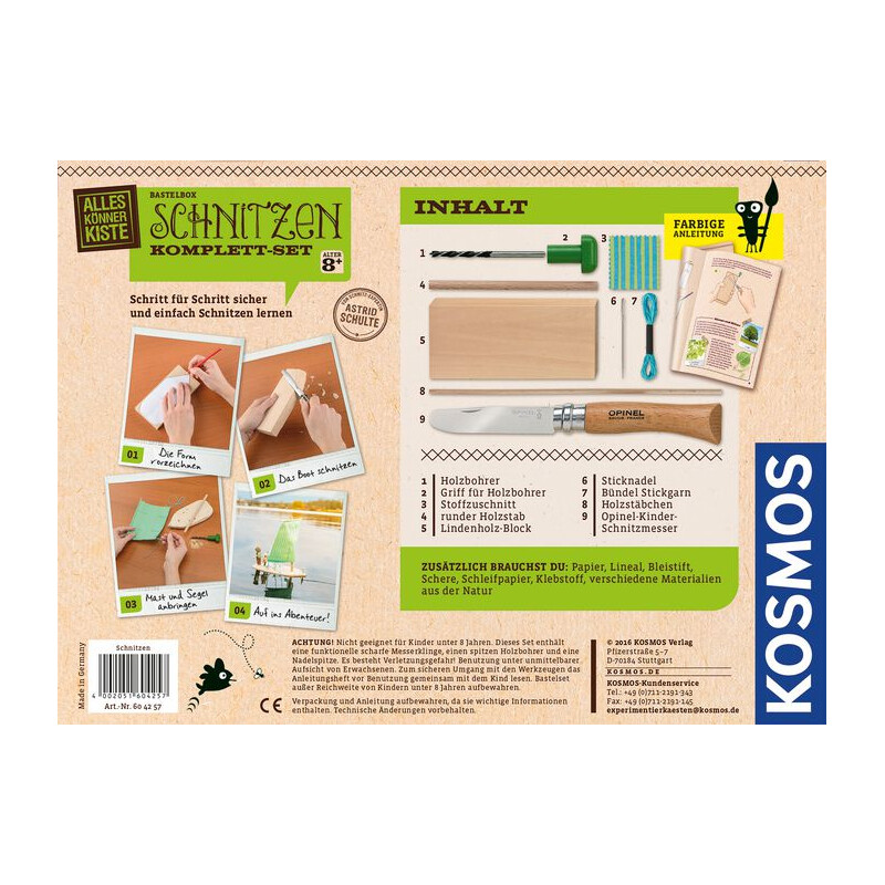 Kosmos Verlag Carving complete set