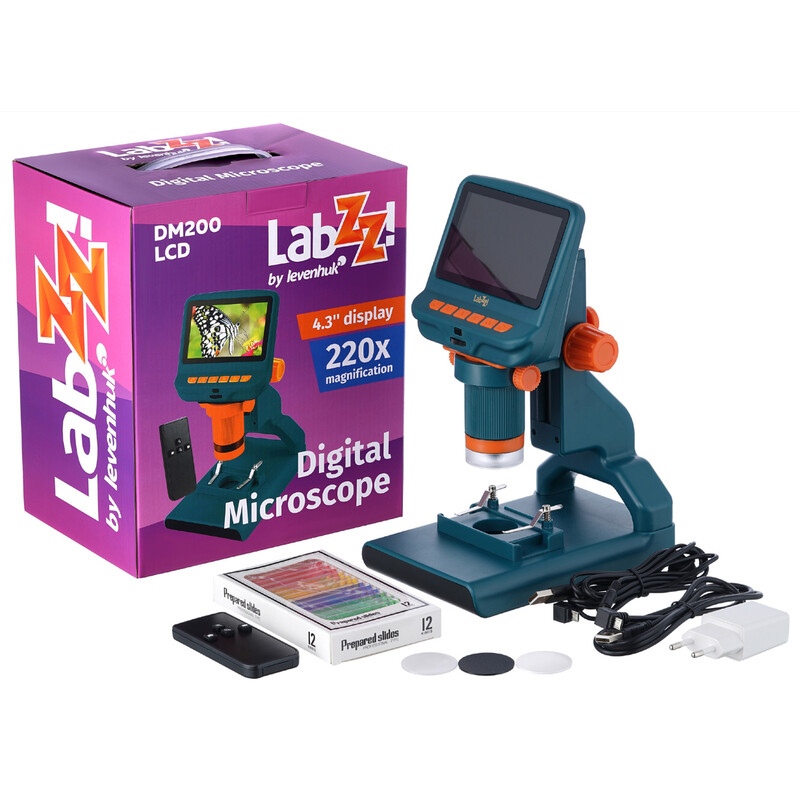 Levenhuk Microscope LabZZ DM200 LCD