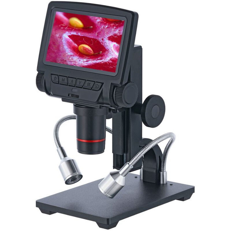 Levenhuk Microscope Mikroskop DTX RC3, digital, 5-15x opt., -260x digit.