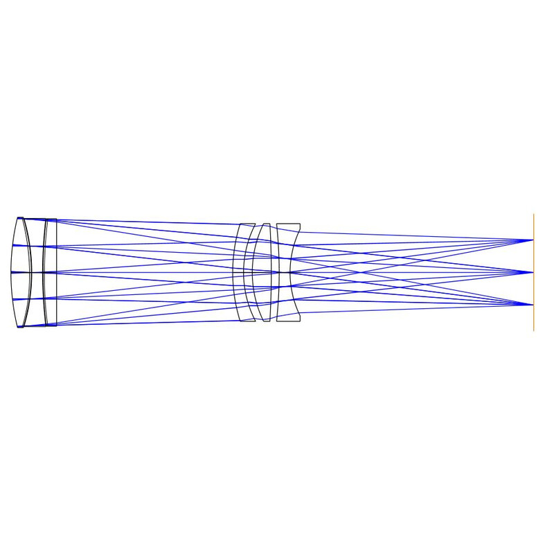 Omegon Pro APO AP 40/180 OTA apochromatic refractor