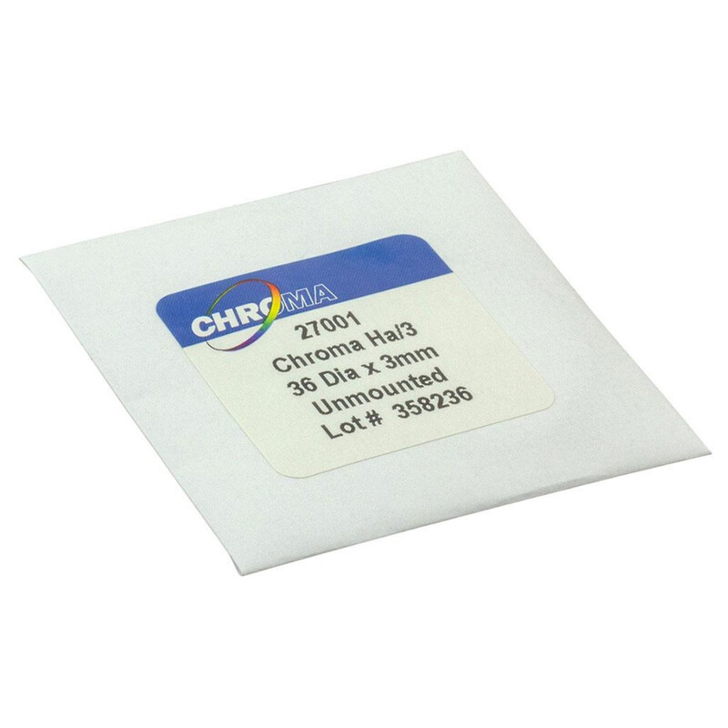 Chroma Filters H-alpha 3nm 36mm