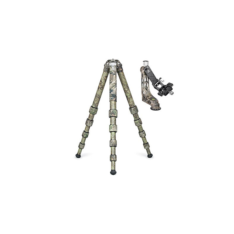 Leofoto Carbon tripod LS-365C Ranger + PG-1 Gimbal Full Camo