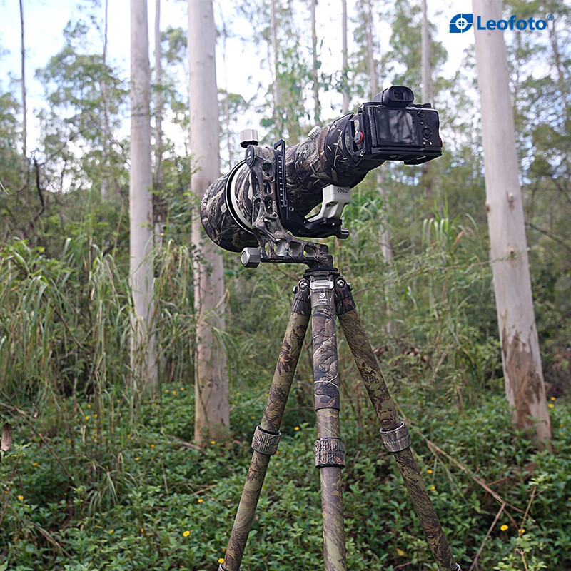 Leofoto Carbon tripod LS-365C Ranger + PG-1 Gimbal Full Camo