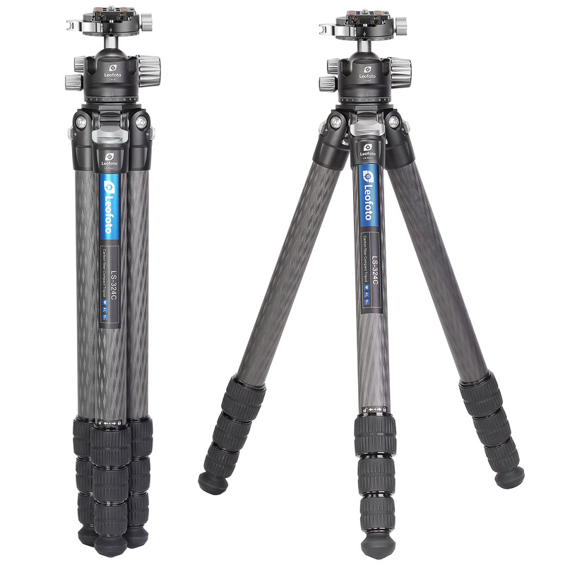 Leofoto Carbon tripod LS-324C Ranger + Ballhead Panorama LH-40PCL