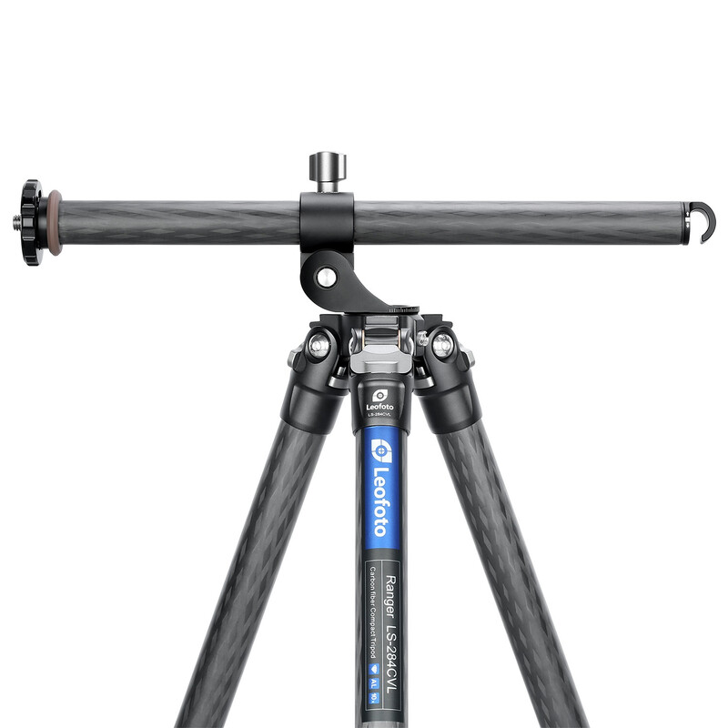 Leofoto Carbon tripod LS-284CVL Ranger mit schwenkbarer Mittelsäule