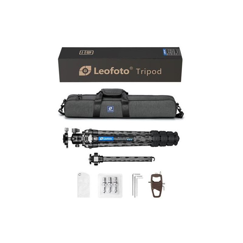 Leofoto Carbon tripod LQ-284C Mr. Q + Ballhead LH-30