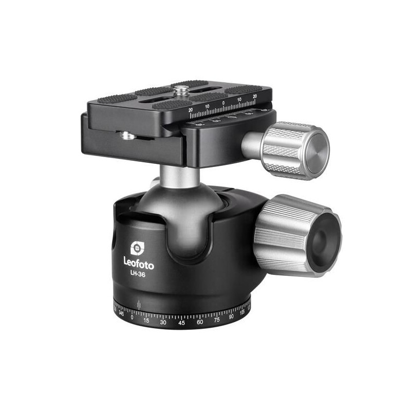 Leofoto Tripod ball-head LH-36 + QP-70N quick release plate