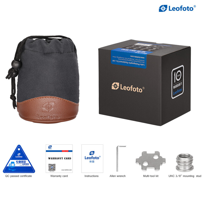 Leofoto Tripod ball-head LH-30 + quick release plate BPL-50