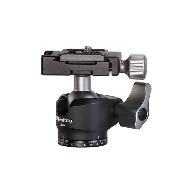 Leofoto Tripod ball-head LH-25 + PU-25 quick release plate