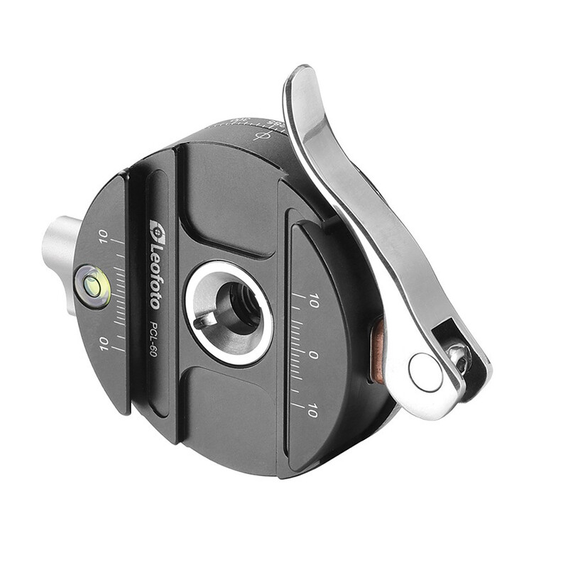 Leofoto Tripod ball-head LH-36PCL, dual panorama function + NP-60 quick release plate