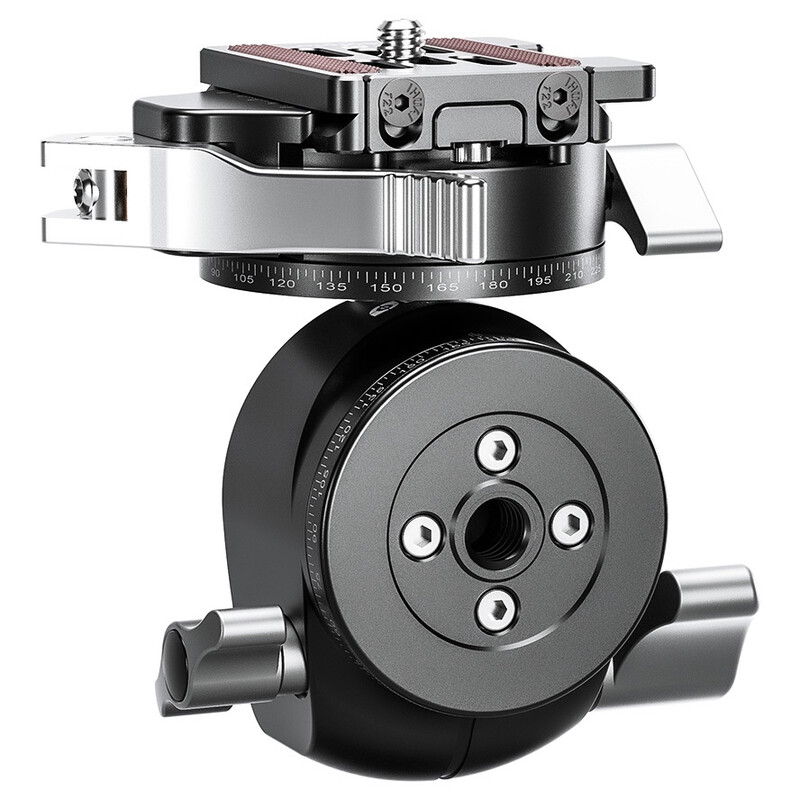 Leofoto Tripod ball-head LH-30PCL, dual panorama function + NP-60 quick release plate