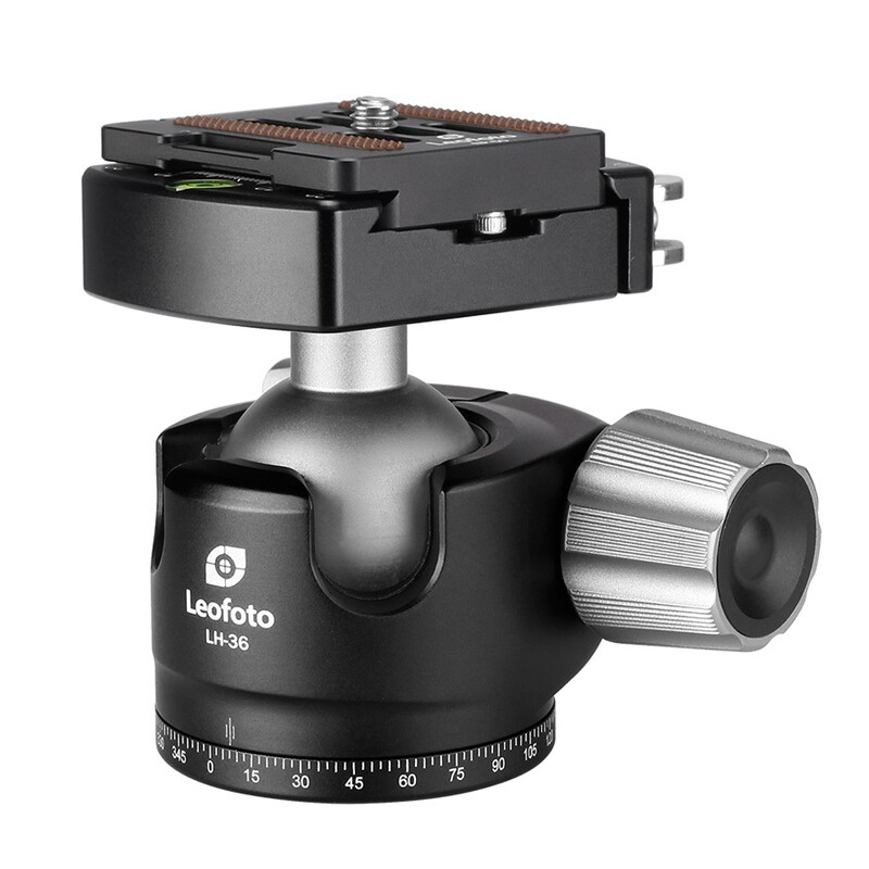 Leofoto Tripod ball-head LH-36LR + NP-50 quick release plate