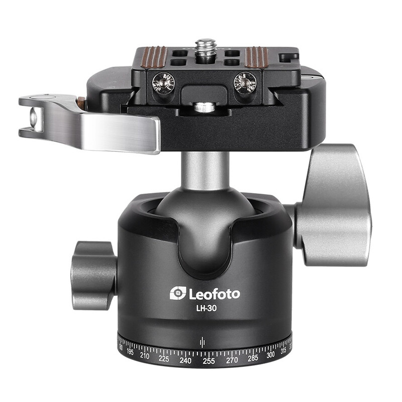 Leofoto Tripod ball-head LH-30LR + NP-50 quick release plate