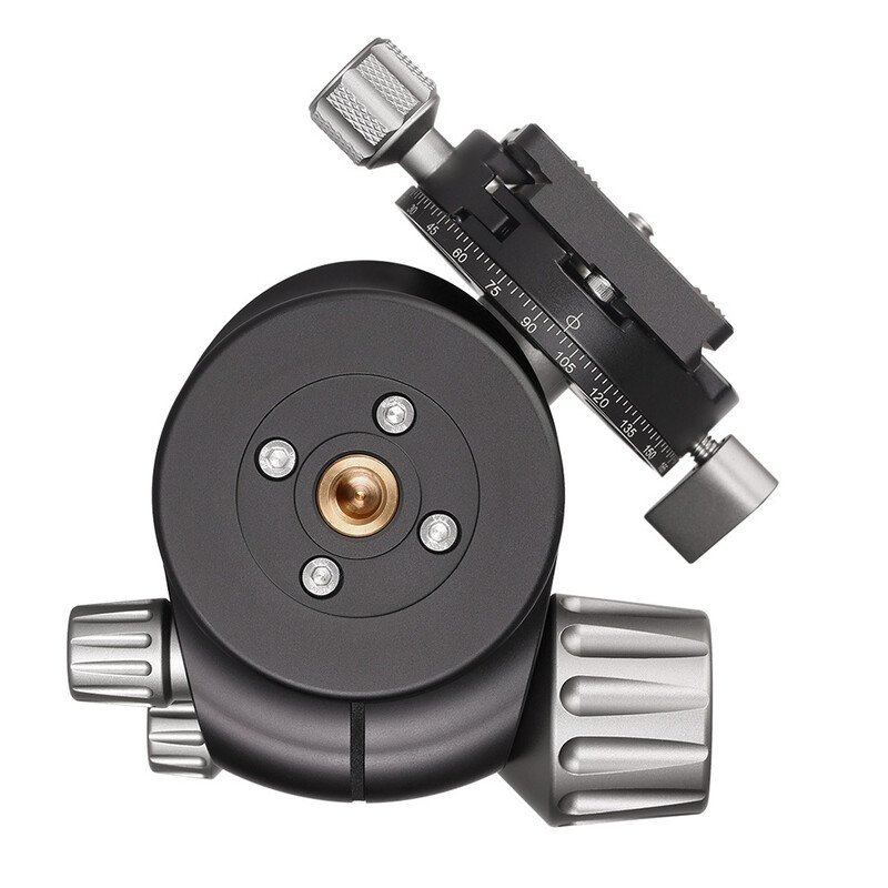 Leofoto Tripod ball-head LH-40R, dual panorama function + NP-60 quick release plate