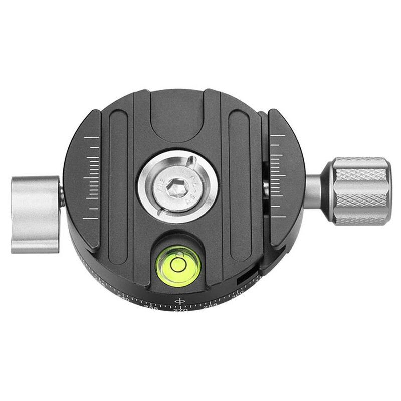 Leofoto Tripod ball-head LH-36R, dual panorama function + NP-50 quick release plate