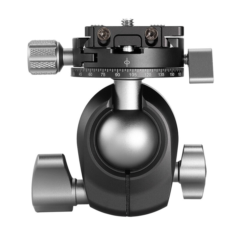 Leofoto Tripod ball-head LH-30R, Dual-Panoramafunktion + Schnellwechselplatte NP-50