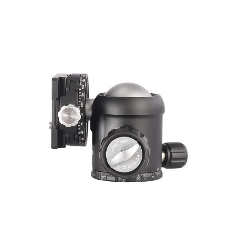 Leofoto Tripod ball-head NB-40, dual panorama function + NP-50 quick release plate