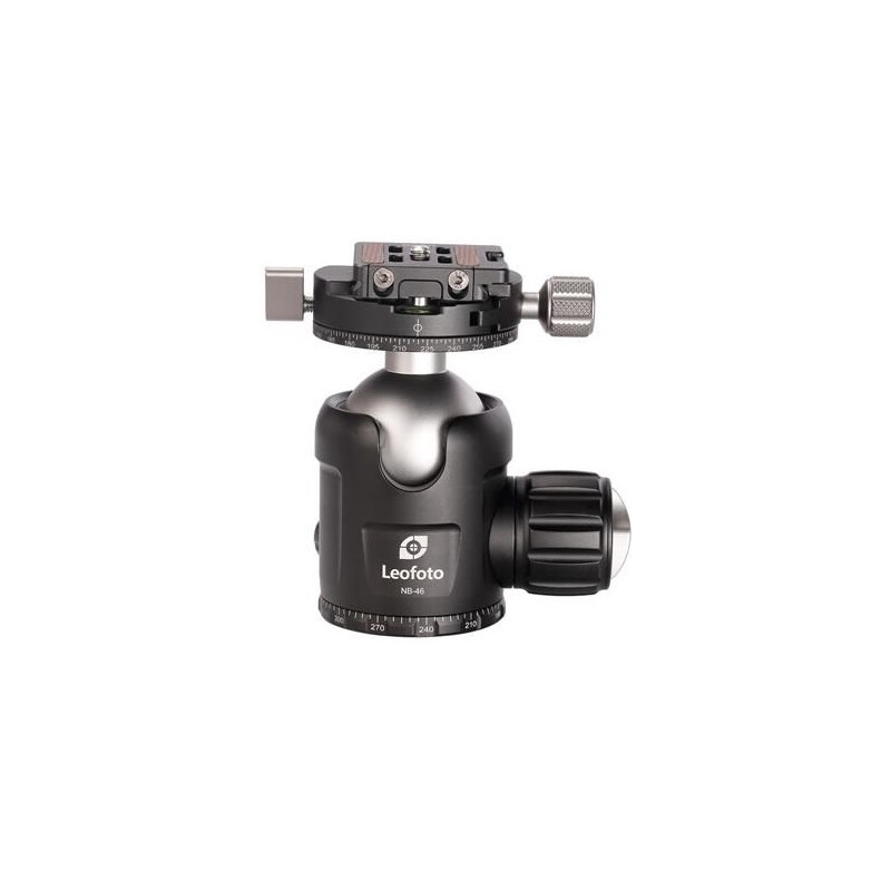 Leofoto Tripod ball-head NB-46, Dual-Panoramafunktion + Schnellwechselplatte NP-60