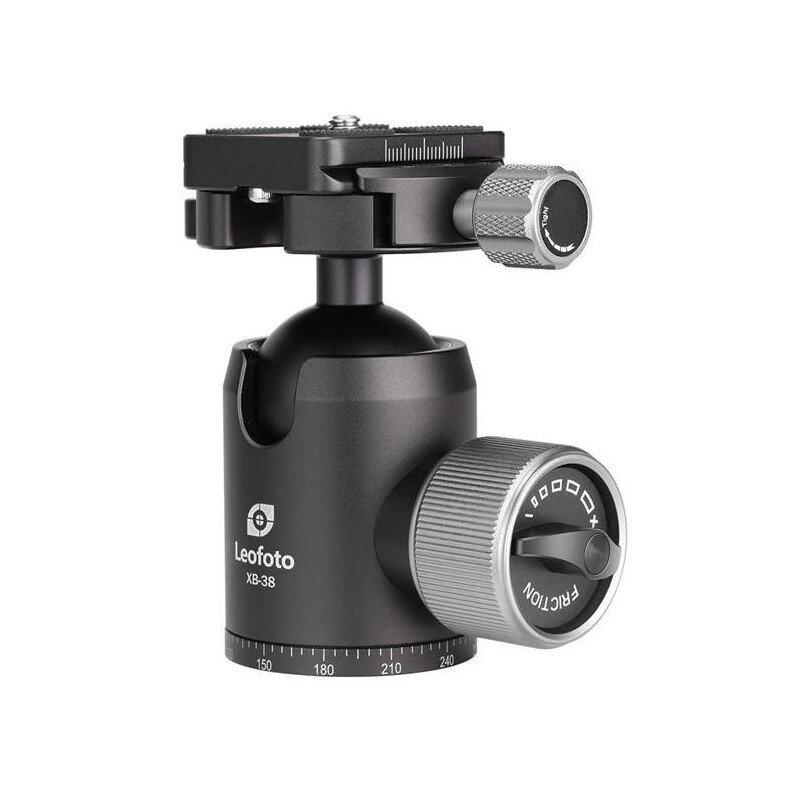 Leofoto Tripod ball-head XB-38 Panoramafunktion + Schnellwechselplatte BPL-50