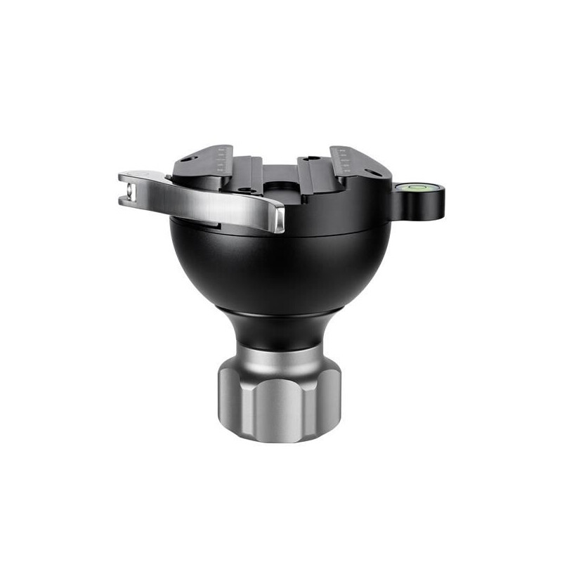 Leofoto YB-75SC Levelling device 75 mm very short handle & Arca-Swiss mount