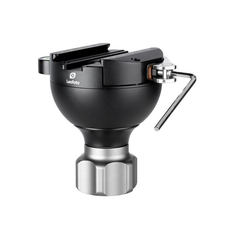 Leofoto YB-75SC Levelling device 75 mm very short handle & Arca-Swiss mount