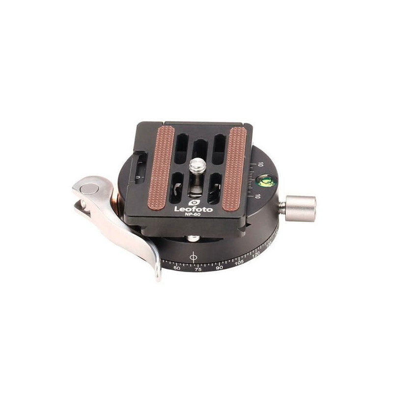 Leofoto Panoramic tripod head  Panorama plate PCL-60 + quick release plate NP-60