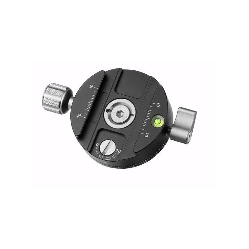 Leofoto Panoramic tripod head  Panorama plate PAN-02 + quick release plate QP70