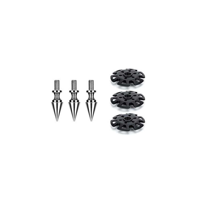 Leofoto Tripod pad TFW spikes with snow plates