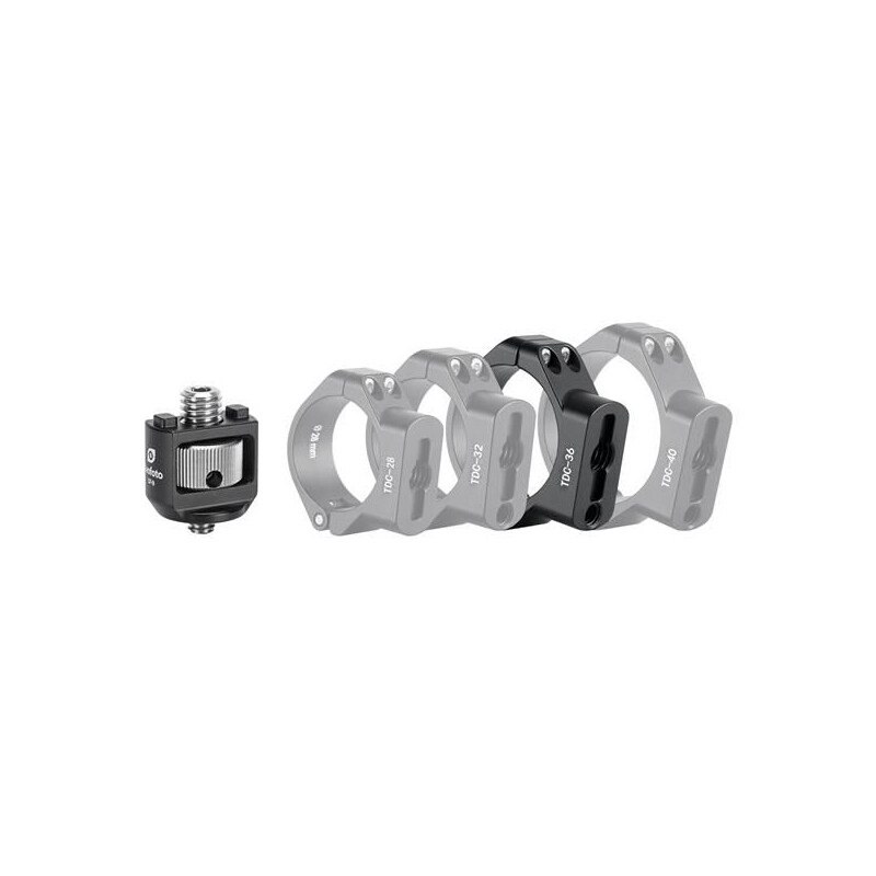 Leofoto TDC-36 tripod leg clamp 36 mm + CF-9 thread adapter