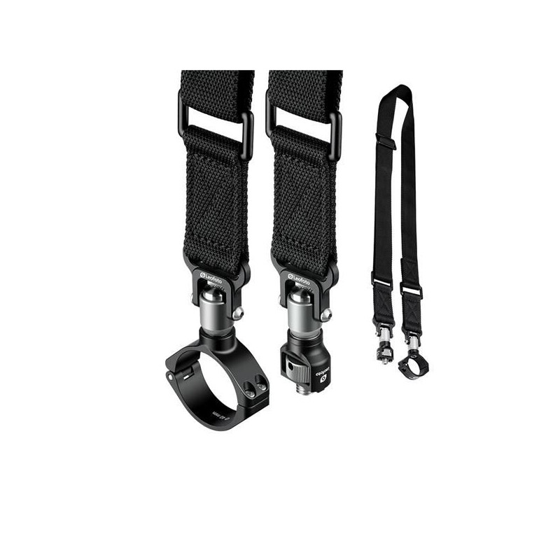 Leofoto Strap-36LM inkl. QD-Stativbeinschelle 36mm und QD-Buchse 3/8"