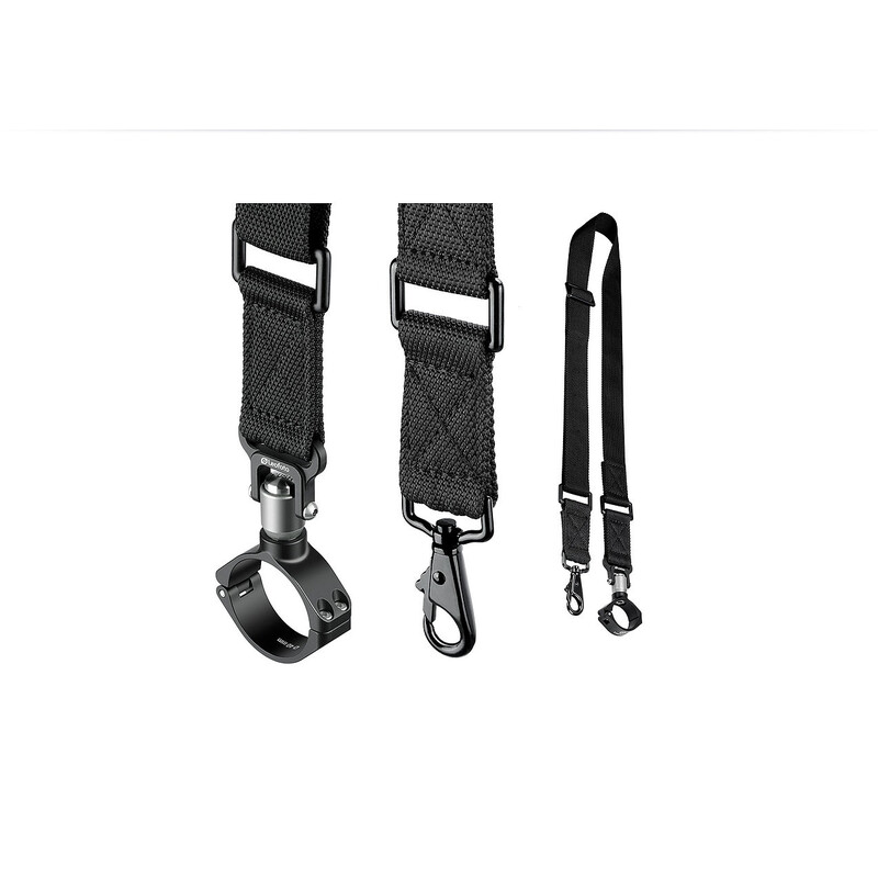 Leofoto Strap-40LN inkl. QD-Stativbeinschelle 40mm & Karabinerhaken