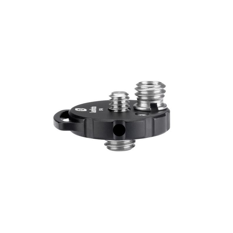 Leofoto Thread adapter CF-6 3/8" male to 1/4" + 3/8" male