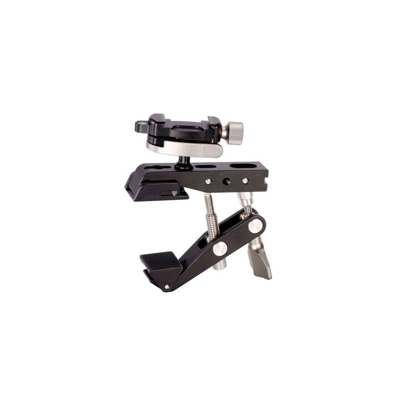 Leofoto CF-6+MC-80+MBC-18 clamp tripod + ballhead + Arca-Swiss coupling