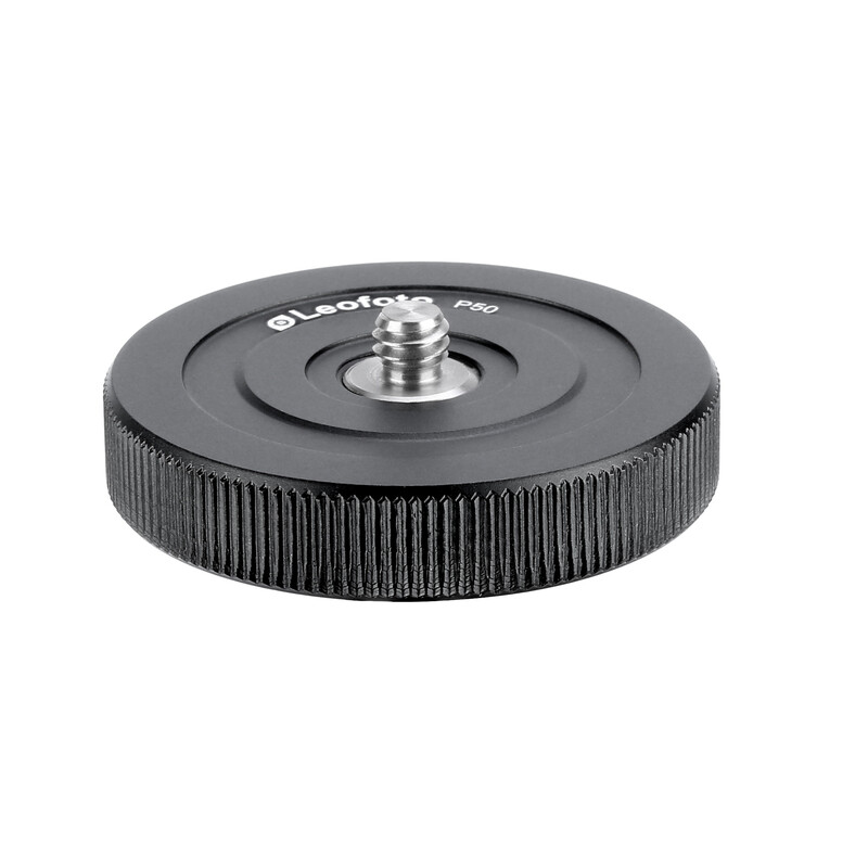 Leofoto P50 support plate 1/4" male/female