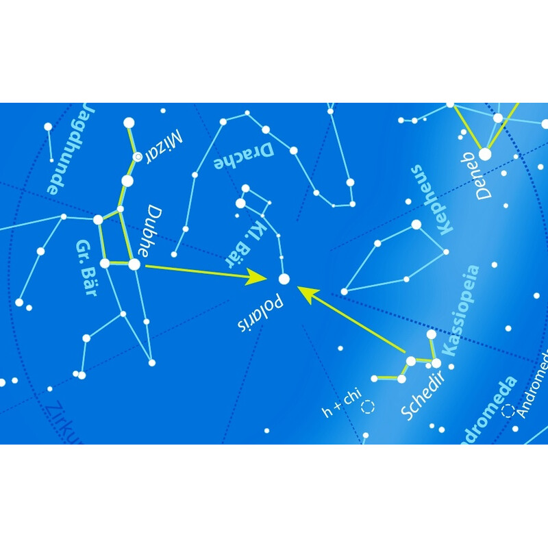 Oculum Verlag Star chart Drehbare Himmelskarte Sterne und Planeten 30cm