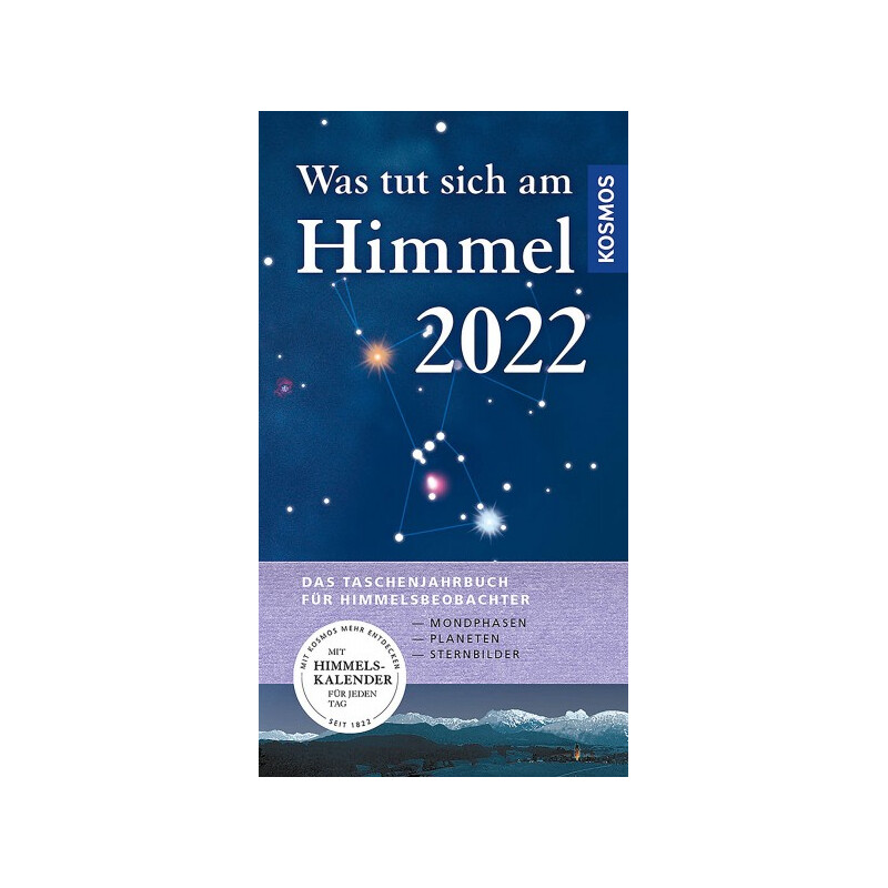Kosmos Verlag Almanac Was tut sich am Himmel 2022