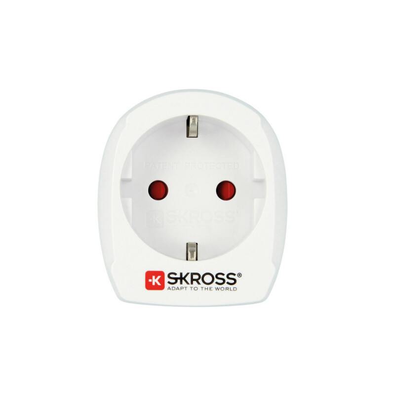 Skross Power pack Travel adapter Europe to USA