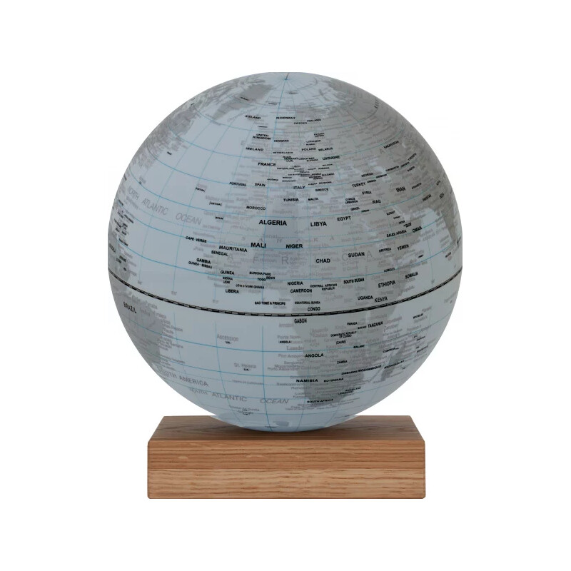 TROIKA Globe Platon Oak White 25cm