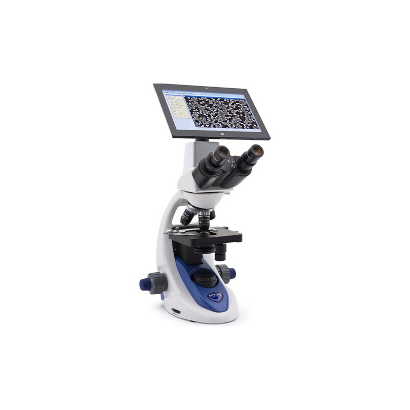 Optika Microscope B-190TBPL, cam 3.1MP, tablet, 10.1 inch, DIN, N-plan, 40-1000xO/W, X-LED