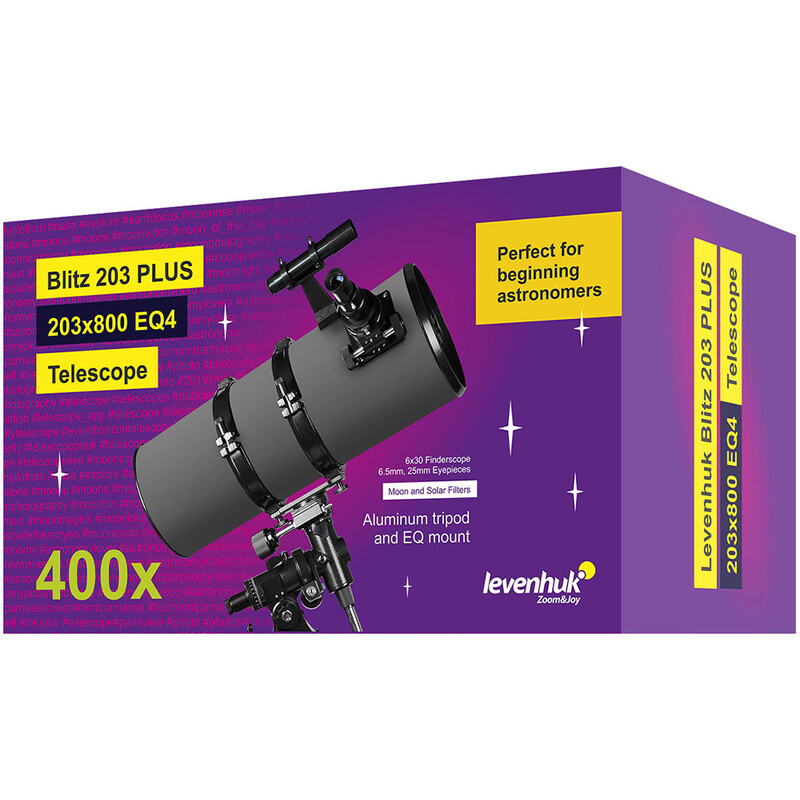 Levenhuk Telescope N 203/800 Blitz 203 PLUS EQ