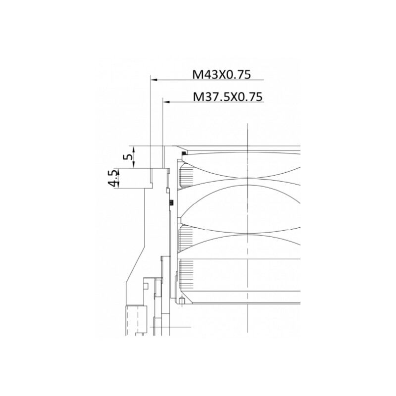 APM Zoom eyepiece 7.7-15.4mm 67° 1.25"