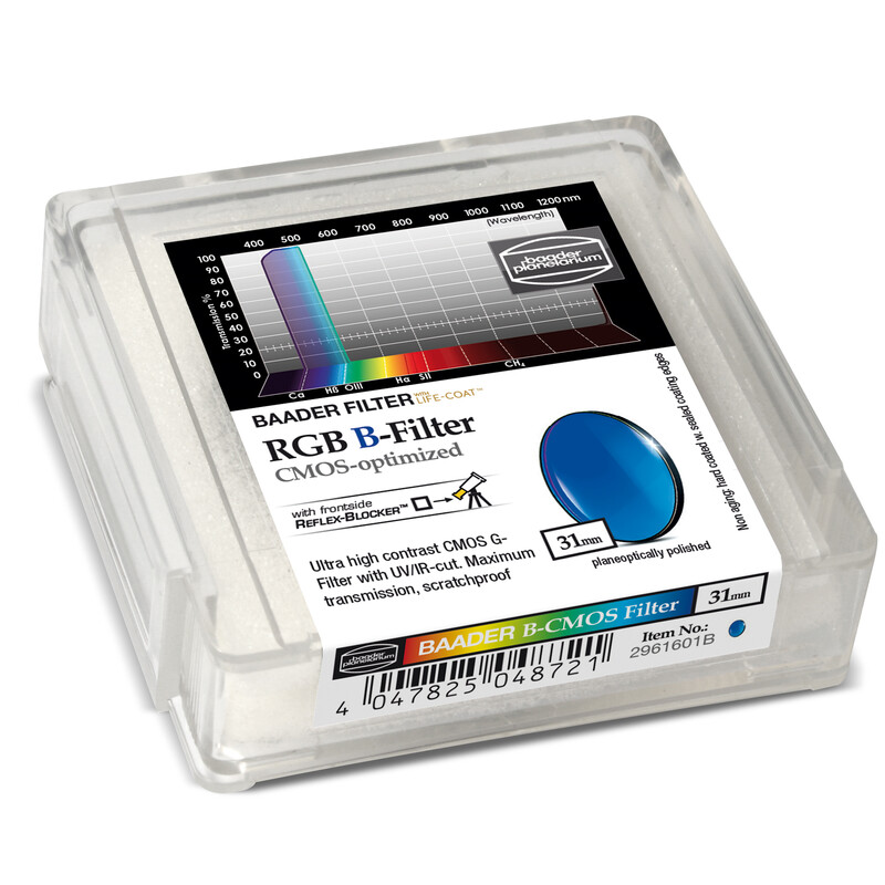 Baader Filters RGB-B CMOS 31mm