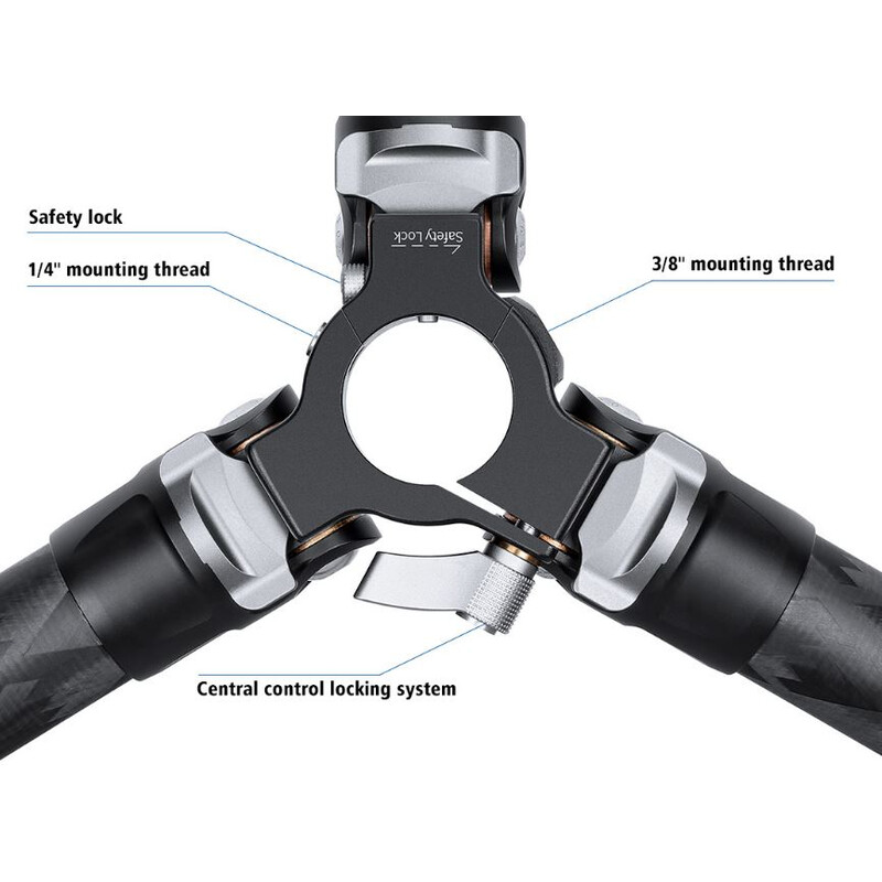 Leofoto Carbon tripod LQ-365C+LH-47 Mr.Q