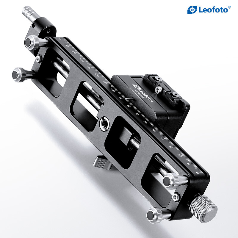 Leofoto Adjustable sled Macro Focusing Rail MP-180S+NP-50