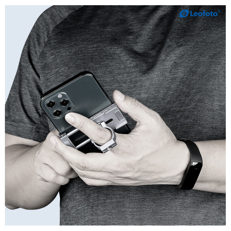 Leofoto Mounting smartphone holder PC-60 black