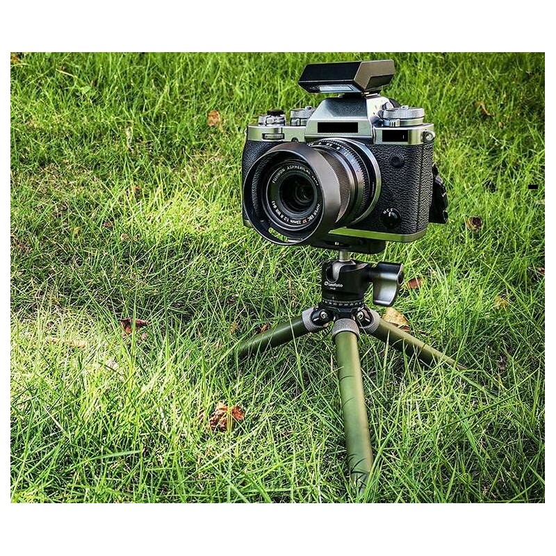 Leofoto Tabletop tripod MT-02C+LH-22 Olive