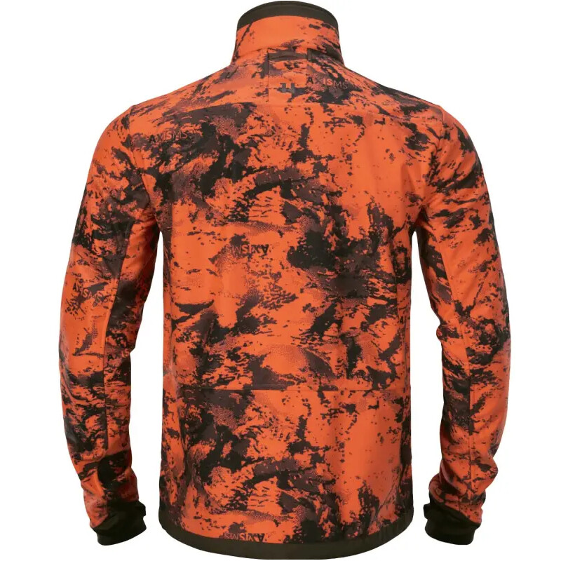 Härkila Wildboar Pro Reversible Fleece Jacket, Willow Green/AXIS MSP Wildboar Orange, Size M