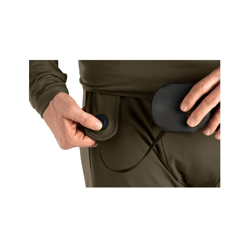 Härkila heated underpants, Willow green/Black, size XL